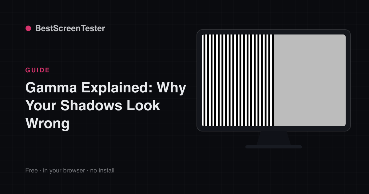 Gamma Explained: Why Your Shadows Look Wrong — illustrated diagram